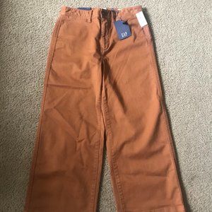 NWT Gap High Rise Wide Leg Cropped Pants - Size 6